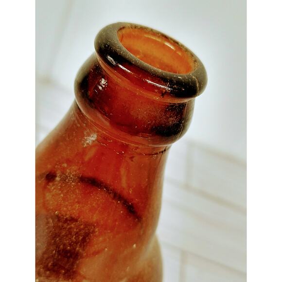 VTG R-La Root Beer 12oz Soda Bottle - Ace Bottling - Paper Label - RARE ^ - Picture 6 of 13